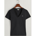Γυναικεία μπλούζα μαύρη V-Neck GANT 4200750-005 - Image 6