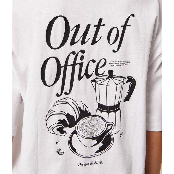 ΓΥΝΑΙΚΕΙΑ ΜΠΛΟΥΖΑ Oversized ΛΕΥΚΟ HUGO BLUE 50560772-100 - Image 3