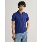 ΑΝΔΡΙΚΗ ΜΠΛΟΥΖΑ ΜΠΛΕ REG SHIELD SS PIQUE POLO GANT 2210-432S/S26