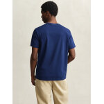 Ανδρική Μπλούζα GANT REG SHIELD SS 2003184 Μπλέ S/S26 - Image 2