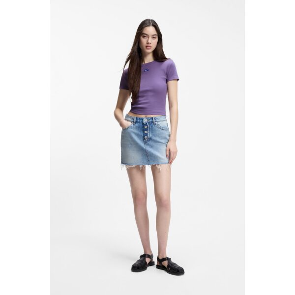 ΓΥΝΑΙΚΕΙΑ ΜΠΛΟΥΖΑ ΜΩΒ HUGO BLUE 50510749-521 - Image 3