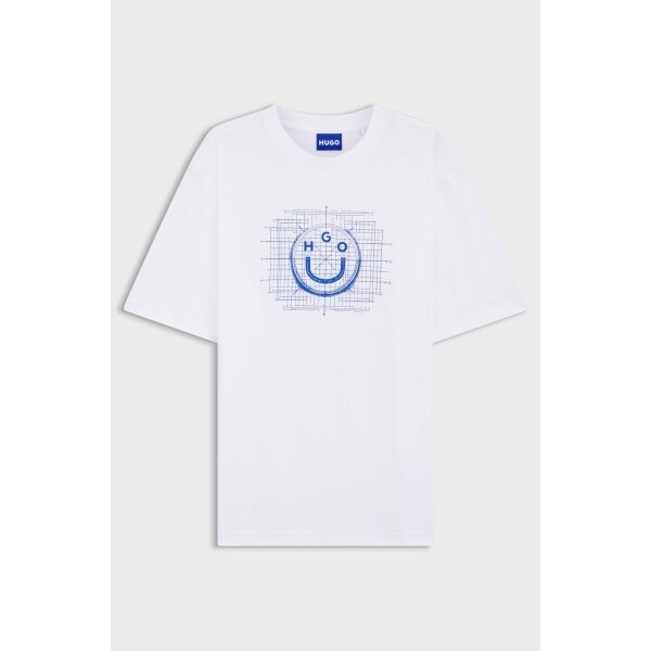 Ανδρική Μπλούζα with logo artwork HUGO BLUE  50554350-100 - Image 2