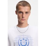 Ανδρική Μπλούζα with logo artwork HUGO BLUE  50554350-100 - Image 4