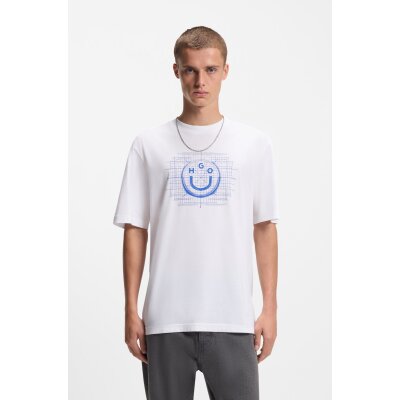 Ανδρική Μπλούζα with logo artwork HUGO BLUE  50554350-100