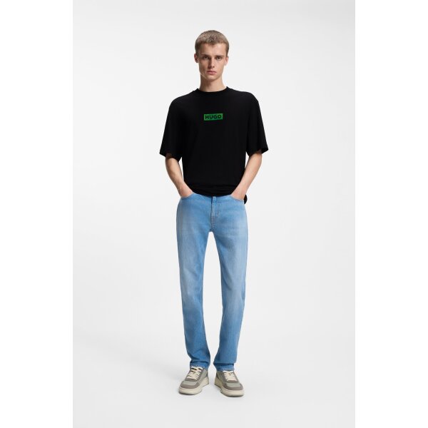 ΑΝΔΡΙΚΗ ΜΠΛΟΥΖΑ ΜΑΥΡΟ HUGO BLUE 50560048-001 - Image 2