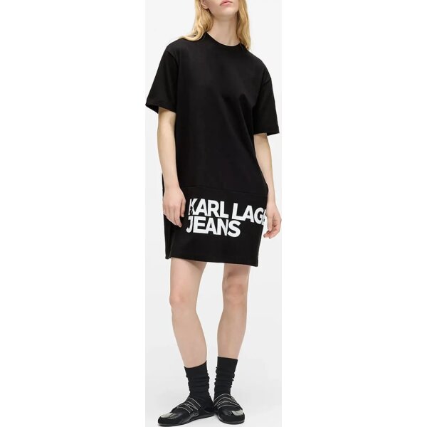 ΓΥΝΑΙΚΕΙΟ ΦΟΡΕΜΑ ΜΑΥΡΟ  KARL LAGERFELD JEANS B1W13054-999 - Image 4