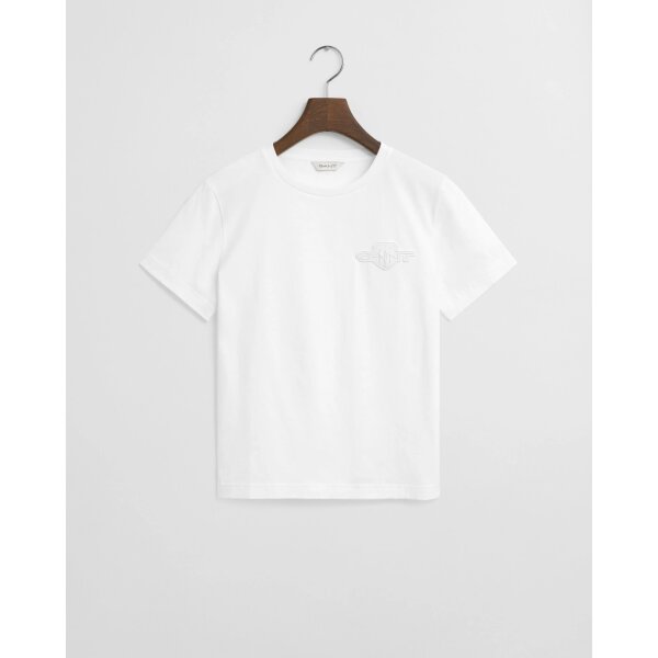 ΓΥΝΑΙΚΕΙΑ ΜΠΛΟΥΖΑ REG TONAL ΛΕΥΚΟ GANT 4202589-110 - Image 2