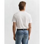 Ανδρική Μπλούζα GANT REG SHIELD SS 2003184 Λευκό S/S26 - Image 4