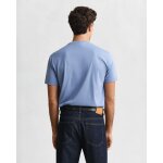 Ανδρική Μπλούζα GANT REG SHIELD SS 2003184 Γαλάζιο S/S26 - Image 5