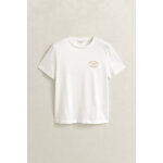 Γυναικεία μπλούζα Εκρού GANT 4201443-113 - Image 2