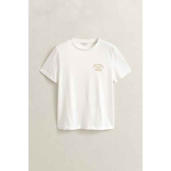 Γυναικεία μπλούζα Εκρού GANT 4201443-113 - Image 2