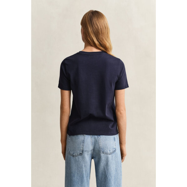 Γυναικεία μπλούζα Μπλέ GANT 4201443-433 - Image 4