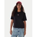 ΓΥΝΑΙΚΕΙΑ ΜΠΛΟΥΖΑ ΜΑΥΡΟ TJW BXY BADGE TEE EXT TOMMY JEANS DW0DW22202-BDS