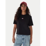 ΓΥΝΑΙΚΕΙΑ ΜΠΛΟΥΖΑ ΜΑΥΡΟ TJW BXY BADGE TEE EXT TOMMY JEANS DW0DW22202-BDS