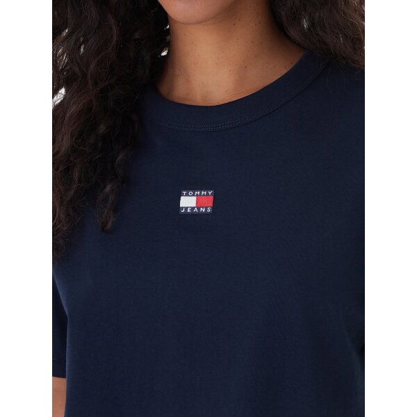 ΓΥΝΑΙΚΕΙΑ ΜΠΛΟΥΖΑ ΜΠΛΕ TJW BXY BADGE TEE EXT TOMMY JEANS DW0DW22202-C1G - Image 4