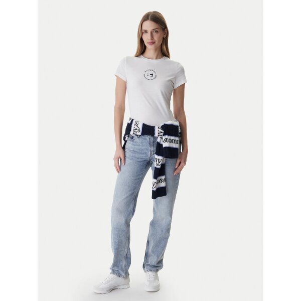 ΓΥΝΑΙΚΕΙΑ ΜΠΛΟΥΖΑ ΕΚΡΟΥ  TOMMY JEANS DW0DW22273-YBL - Image 2