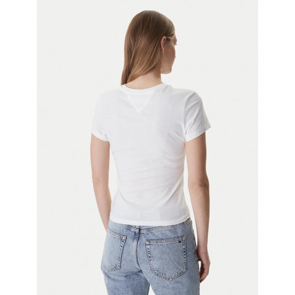 ΓΥΝΑΙΚΕΙΑ ΜΠΛΟΥΖΑ ΕΚΡΟΥ  TOMMY JEANS DW0DW22273-YBL - Image 3