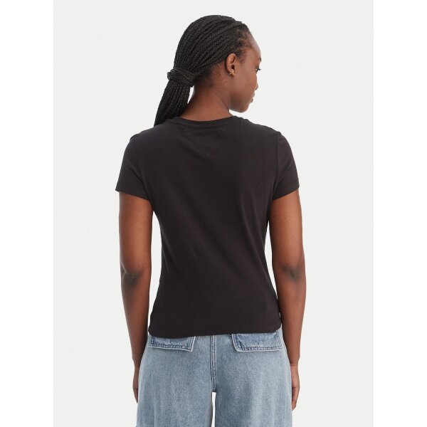 ΓΥΝΑΙΚΕΙΑ ΜΠΛΟΥΖΑ ΜΑΥΡΟ  TOMMY JEANS DW0DW22273-BDS - Image 3