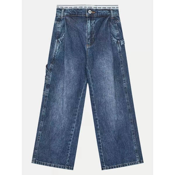 ΠΑΙΔΙΚΟ ΠΑΝΤΕΛΟΝΙ DENIM ΜΠΛΕ ΚΟΡΙΤΣΙ  GUESS J5RA12D45E0-RTYH - Image 2