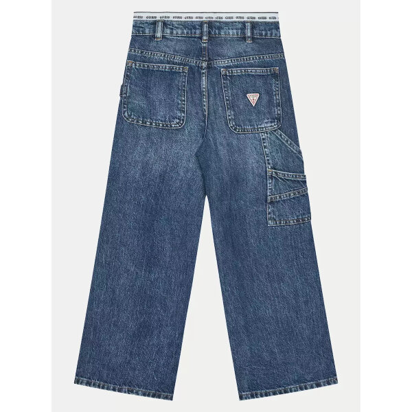 ΠΑΙΔΙΚΟ ΠΑΝΤΕΛΟΝΙ DENIM ΜΠΛΕ ΚΟΡΙΤΣΙ  GUESS J5RA12D45E0-RTYH - Image 3