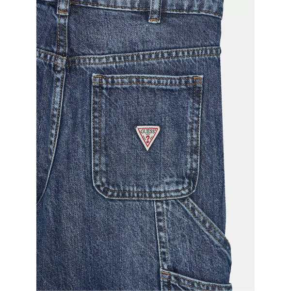 ΠΑΙΔΙΚΟ ΠΑΝΤΕΛΟΝΙ DENIM ΜΠΛΕ ΚΟΡΙΤΣΙ  GUESS J5RA12D45E0-RTYH - Image 4