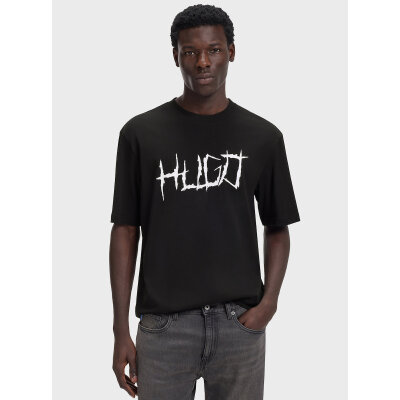 ΑΝΔΡΙΚΗ ΜΠΛΟΥΖΑ ΜΑΥΡΗ HUGO BLUE 50554350-001