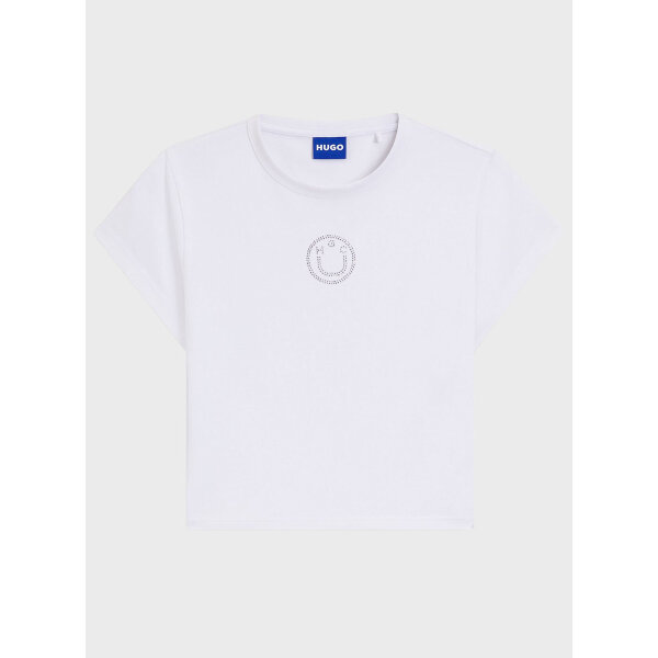 ΓΥΝΑΙΚΕΙΑ ΜΠΛΟΥΖΑ Jersey quality cotton mix Solid  HUGO BLUE 50555719-100 - Image 4