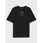 ΓΥΝΑΙΚΕΙΑ ΜΠΛΟΥΖΑ OVERSIZE FIT BLACK HUGO BLUE 50554940-001 - Image 5