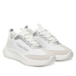 ΓΥΝΑΙΚΕΙΟ ΠΑΠΟΥΤΣΙ EVA RUNNER LOW LACE ΛΕΥΚΟ ΑΣΗΜΙ CALVIN KLEIN HW0HW03149