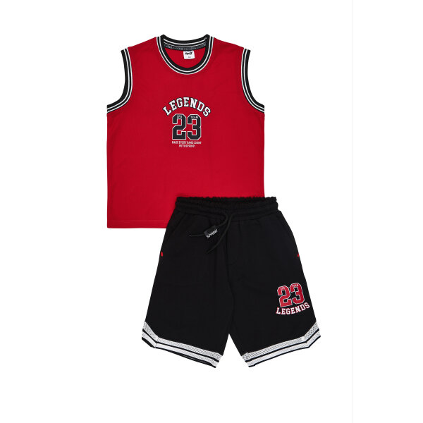 ΠΑΙΔΙΚΟ ΑΜΑΝΙΚΟ ΣΕΤ ΒΕΡΜΟΥΔΑ ΚΟΚΚΙΝΟ ΑΓΟΡΙ  SPRINT 261-3045-S400 - Image 2