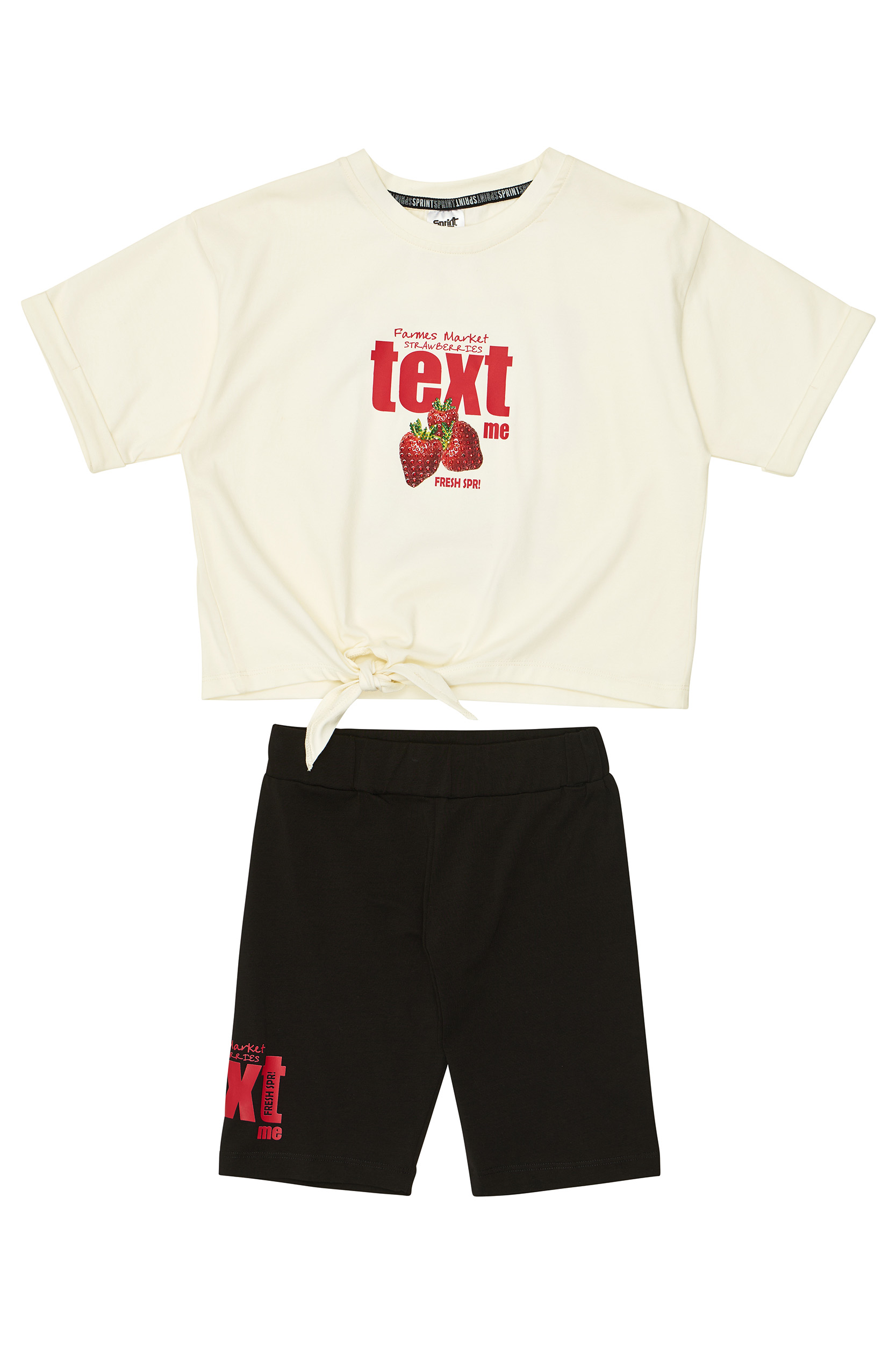 261-4006 OFF WHITE A ΠΑΙΔΙΚΟ ΣΕΤ ΚΟΛΑΝ ΕΚΡΟΥ ΚΟΡΙΤΣΙ SPRINT 261-4006-S133 - Image 1