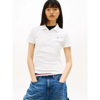 ΓΥΝΑΙΚΕΙΑ ΜΠΛΟΥΖΑ TJW SLIM ESSENTIAL POLO TOMMY JEANS DW0DW20160-YBL