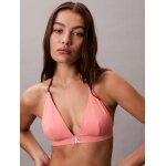 Γυναικείο Τριγωνικό Μπικίνι Τοπ Με Δέσιμο Στον Λαιμό - CK Monogram Calvin klein LV00Q61225-TJ2