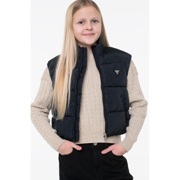 ΠΑΙΔΙΚΟ ΑΜΑΝΙΚΟ ΓΙΛΕΚΟ ΚΟΡΙΤΣΙ ΜΑΥΡΟ GUESS J6RN01WB242-JBLK - Image 2