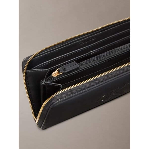 CALVIN KLEIN Μακρύ Πορτοφόλι Με Φερμουάρ Και Έντονο Μονόγραμμα LV04F1077G-UB1 - Image 5