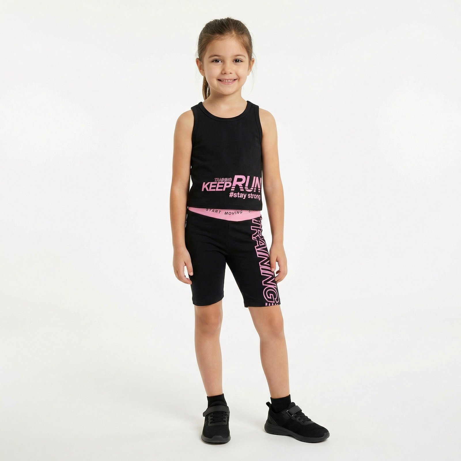 49129.02.1 ΠΑΙΔΙΚΟ ΣΕΤ ΚΟΛΑΝ ΜΑΥΡΟ ΚΟΡΙΤΣΙ TRAX 49129 - Image 1