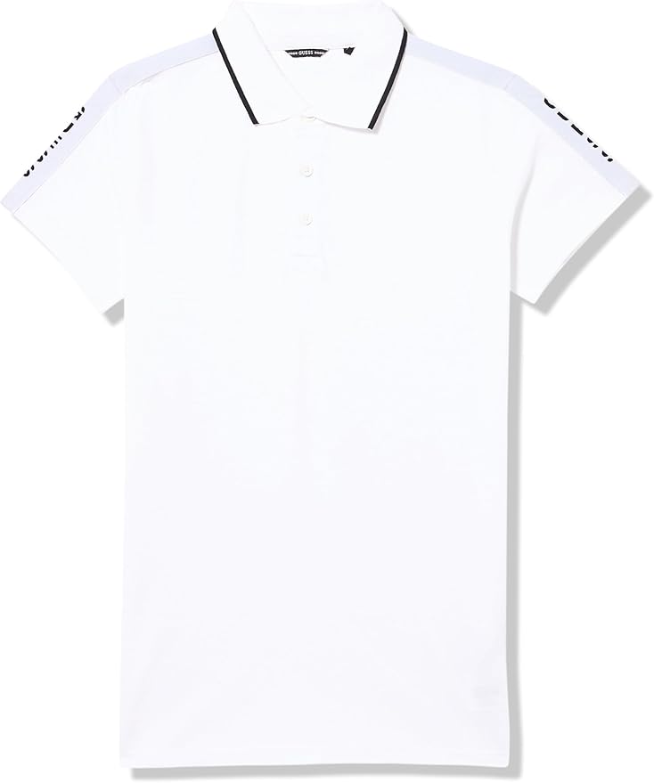 51ATDns9v2L._AC_SY879_ ΠΑΙΔΙΚΗ ΜΠΛΟΥΖΑ POLO ΑΓΟΡΙ ΛΕΥΚΟ GUESS L4GP03KAPY0-G011 - Image 1