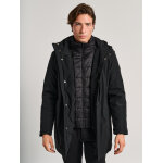 Ανδρικό Μπουφάν Πάρκα Με Κουκούλα STAFF GALLERY 66-304.054.N0090