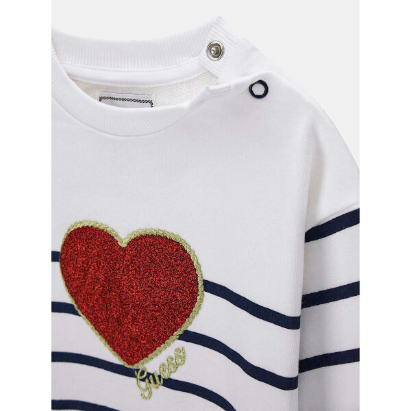 Βρεφική Φόρμα Guess  A6RG06KA6R4-G011 Λευκό - Image 3