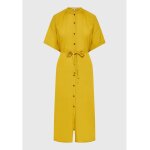 Γυναικείο Φόρεμα Midi FUNKY BUDDHA FBL013-100-13 LEMONGRASS