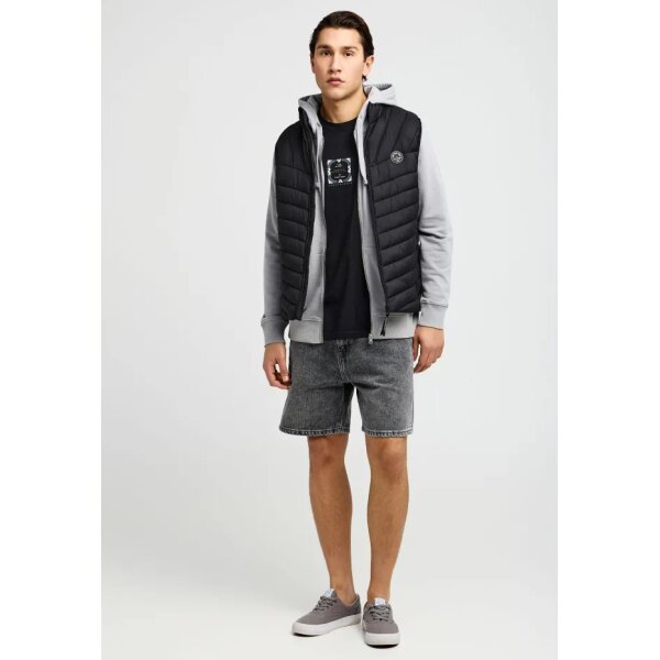 Ανδρικό Γιλέκο FUNKY BUDDHA FBM013-001-01 ΜΑΥΡΟ - Image 2