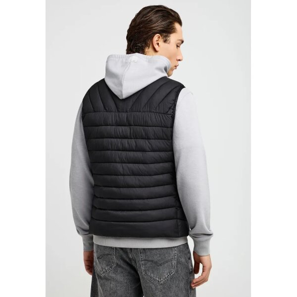 Ανδρικό Γιλέκο FUNKY BUDDHA FBM013-001-01 ΜΑΥΡΟ - Image 3