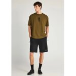 Ανδρική Αθλητική Βερμούδα FUNKY BUDDHA FBM013-050-03 ΜΑΥΡΟ - Image 2