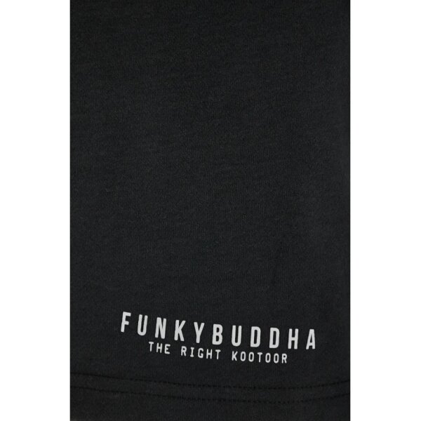 Ανδρική Αθλητική Βερμούδα FUNKY BUDDHA FBM013-050-03 ΜΑΥΡΟ - Image 7