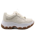Γυναικεία Sneakers Guess Εκρού FLFBRTPEL12 - Image 4