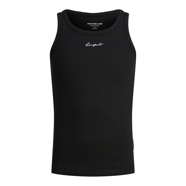 ΑΝΔΡΙΚΗ ΜΠΛΟΥΖΑ ΑΜΑΝΙΚΗ ΜΑΥΡΗ JACK & JONES ΜΑΥΡΟ 12293616 - Image 2