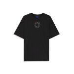 ΓΥΝΑΙΚΕΙΑ ΜΠΛΟΥΖΑ OVERSIZE FIT BLACK HUGO BLUE 50554940-001 - Image 2