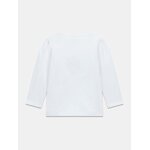 ΠΑΙΔΙΚΗ ΜΠΛΟΥΖΑ ΜΑΚΡΥ ΜΑΝΙΚΙ ΛΕΥΚΟ GUESS K6RI14K6YW4-G011 - Image 2