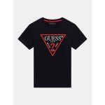 ΠΑΙΔΙΚΗ ΜΠΛΟΥΖΑ ΑΓΟΡΙ ΜΑΥΡΟ ΜΕ ΚΕΝΤΗΜΑ GUESS L4YI54K8HM4-JBLK