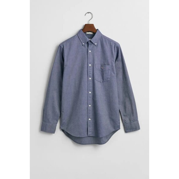 Ανδρικό Πουκάμισο GANT REG CLASSIC POPLIN CINGHAM 3000100-436 - Image 2